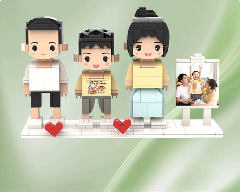 DIY Building Blocks With Photo-based Portraits