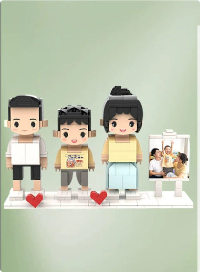 DIY Building Blocks With Photo-based Portraits