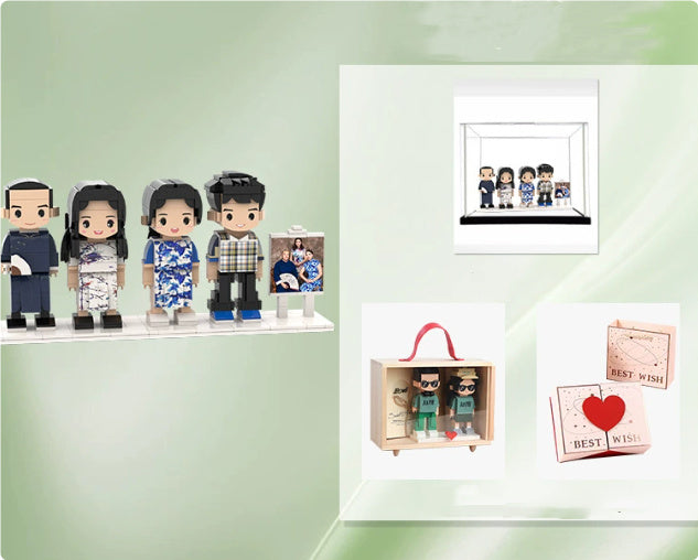 DIY Building Blocks With Photo-based Portraits