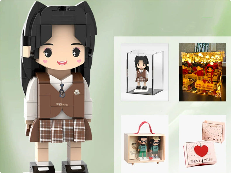 DIY Building Blocks With Photo-based Portraits